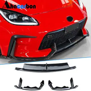 Front Bumper Lip V2 Overlay (2021-2023, Carbon) photo 1