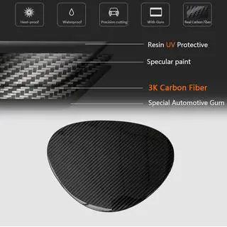 Carbon Fuel Cap Cover photo 4