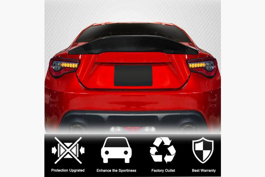 Subaru BRZ 2012-2021 Spoiler V6 (Carbon) Photo 2