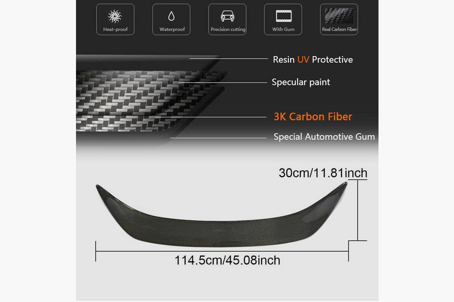 Subaru BRZ 2012-2021 Spoiler V9 (Carbon) Photo 5
