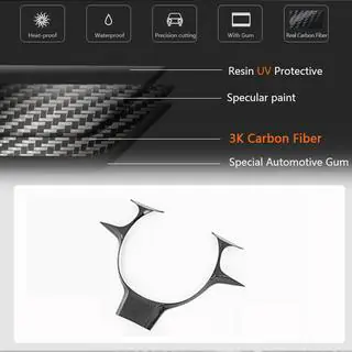 Steering Wheel Trim V2 (Carbon) photo 3
