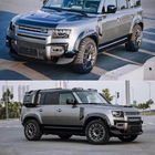 Land Rover Defender 2019- Fender flares (Bushwacker, 6 pcs, carbon) photo 3
