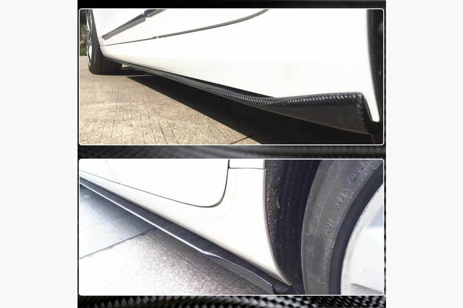 Cadillac ATS 2012-2019 Side Skirts (Carbon) Photo 3
