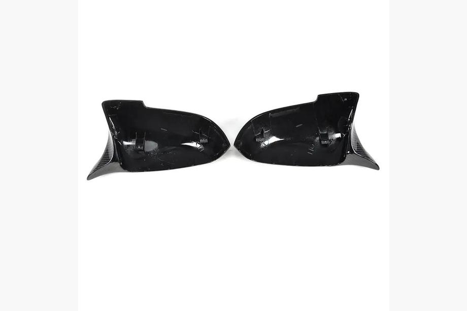 BMW 7 Series F01/F02 2008-2015 Mirror Covers V2 (Carbon) Photo 2