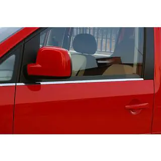 Lower window trims stainless steel photo 2