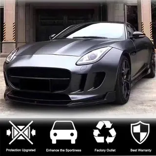 Front Bumper Lip Spoiler (2013-2016, Carbon) photo 2
