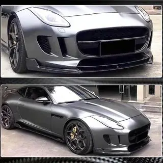 Front Bumper Lip Spoiler (2013-2016, Carbon) photo 4