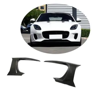 Carbon Front Bumper Covers (for Base 2017-2019) photo 1