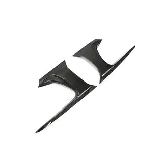 Carbon Front Bumper Covers (for Base 2017-2019) photo 4