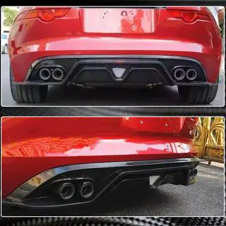 Rear Bumper Diffuser (2013-2019, Carbon) photo 3
