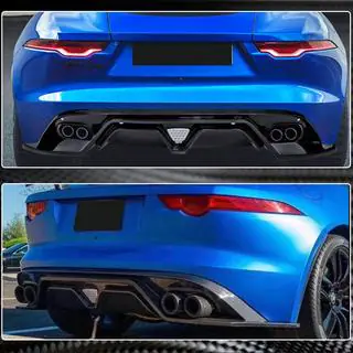 Rear Bumper Diffuser (2013-2019, Carbon) photo 4