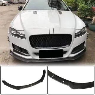 Front Bumper Lip Spoiler (2016-2020, Carbon) photo 1