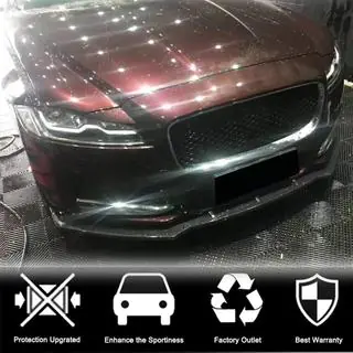 Front Bumper Lip Spoiler (2016-2020, Carbon) photo 2