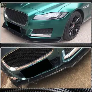 Front Bumper Lip Spoiler (2016-2020, Carbon) photo 3