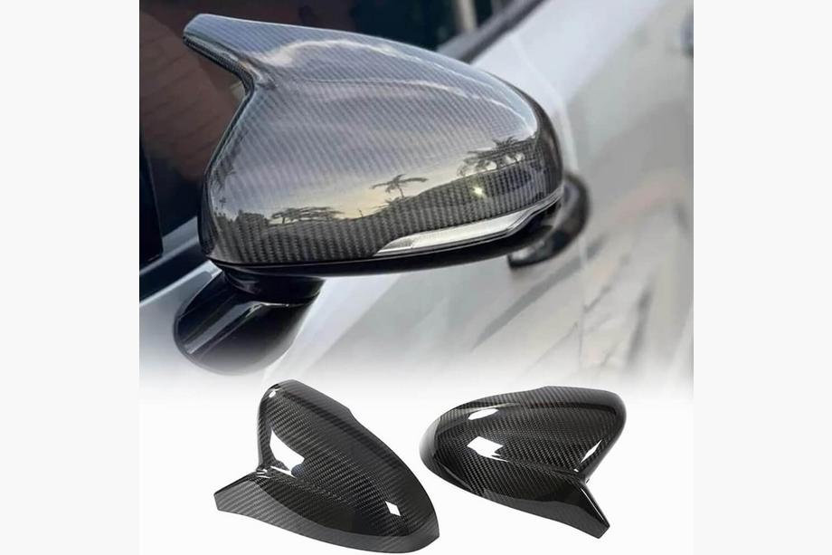Kia Stinger 2017-2023 Mirror Covers (Carbon) Image