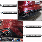 Kia Stinger 2017-2023 Rear Bumper Diffuser (Carbon) photo 2