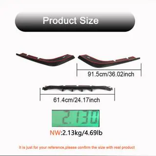 Rear Bumper Diffuser (Carbon) photo 4
