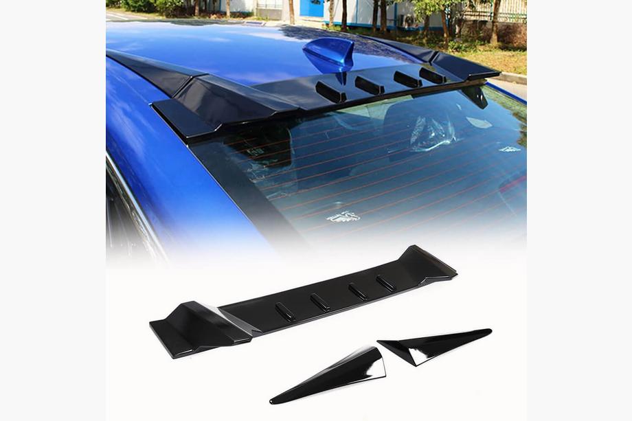 Honda Civic Sedan 2021- Rear Window Visor (Plastic) Photo 1