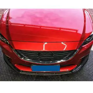 Front Bumper Lip V1 (2017-2019, Carbon) photo 4