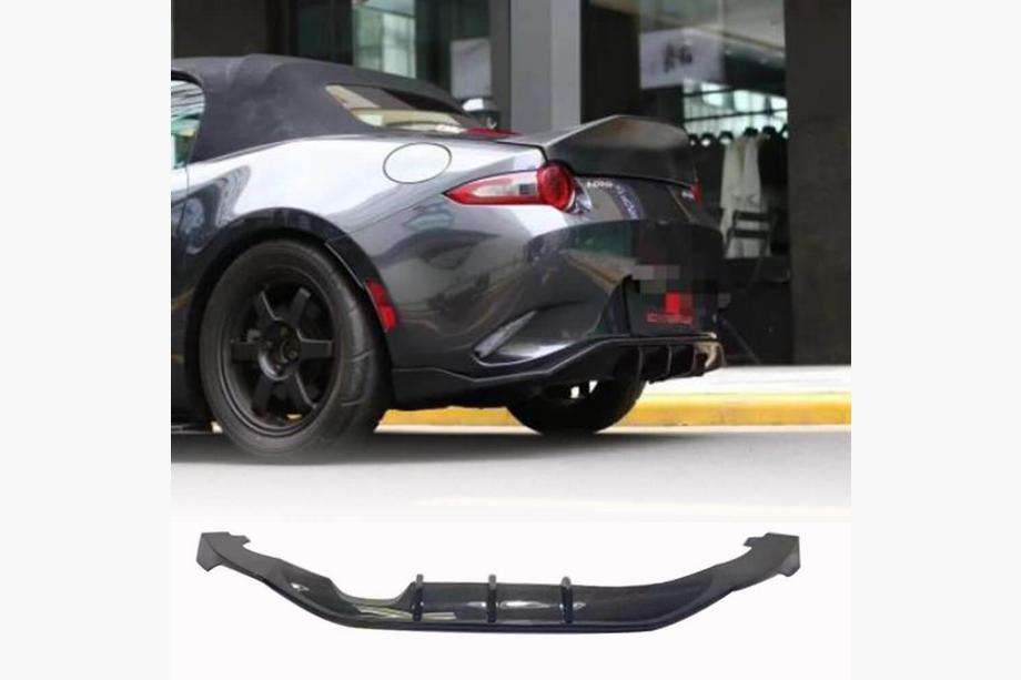Mazda MX-5 2014- Rear Bumper Diffuser V2 (2022+, Carbon) Image