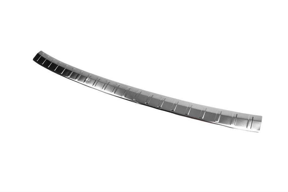 Audi Q4 e-Tron 2021- Rear bumper protector Carmos stainless steel matte Photo 2