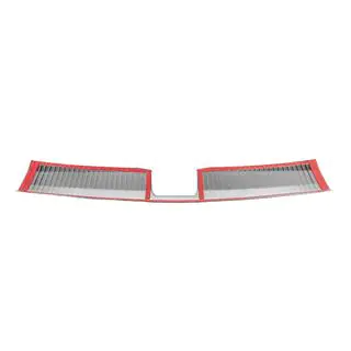 Stainless Steel Rear Bumper Protector Carmos (glossy) Nissan X-trail T33/Rogue 2022- photo 3