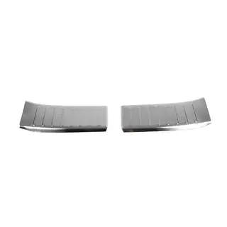 Rear bumper protector Carmos stainless steel matte Nissan Juke 2020- photo 1