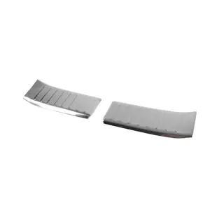 Rear bumper protector Carmos stainless steel matte Nissan Juke 2020- photo 2