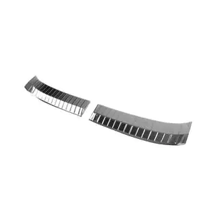 Stainless Steel Rear Bumper Protector Carmos (matte) Renault Duster 2024- photo 2