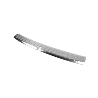 Rear bumper sill protector Carmos (2024+, stainless steel, matte) photo 2