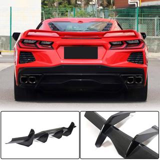 Rear Bumper Diffuser V2 (2019-2022, Carbon) Chevrolet Corvette C8 2019- photo 2