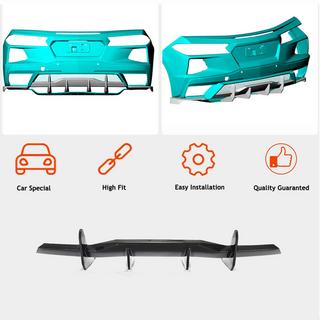 Rear Bumper Diffuser V2 (2019-2022, Carbon) Chevrolet Corvette C8 2019- photo 4