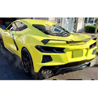 Chevrolet Corvette C8 2019- Spoiler V2 (Carbon) photo 3