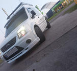 Ford Connect 2010-2013 Front lower lip spoiler (primed) photo 3