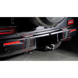 Front and Rear Bumper Cover Set (for G63 AMG, Carbon) photo 2