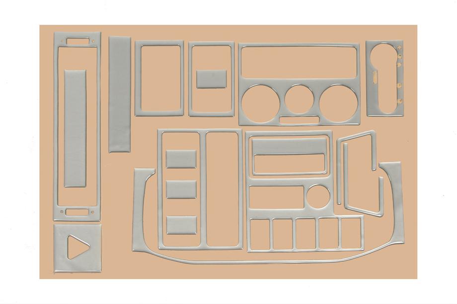Volkswagen T4 Transporter 1990-2003 Dashboard Trim Covers (1999-2003) Aluminum Photo 9