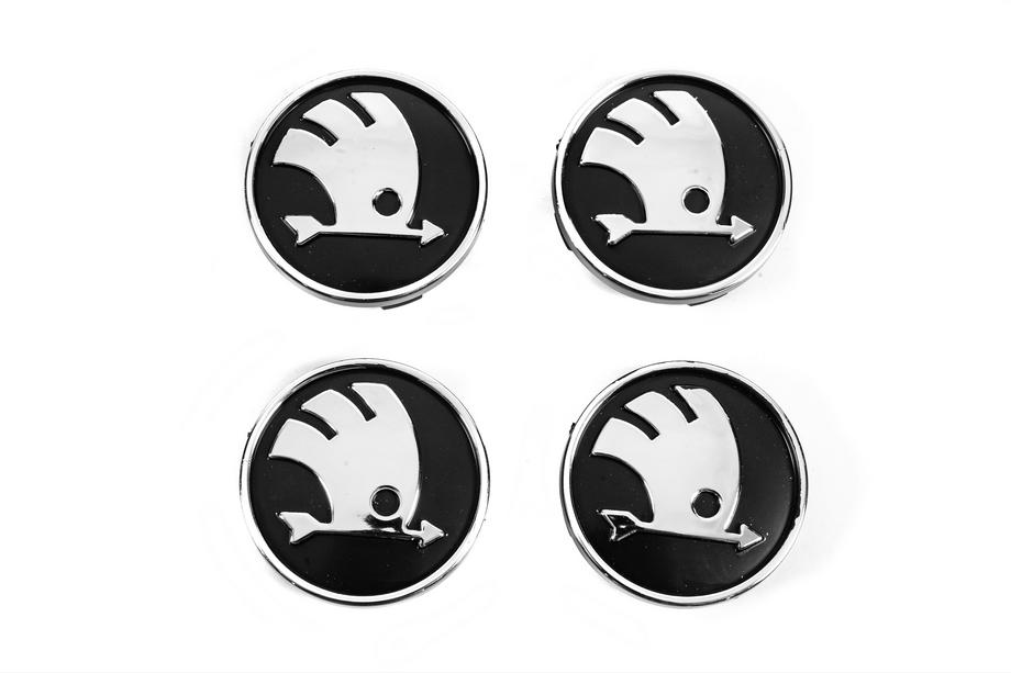 Skoda Wheel center caps 60/56mm 9068 (4 pcs) Photo 1
