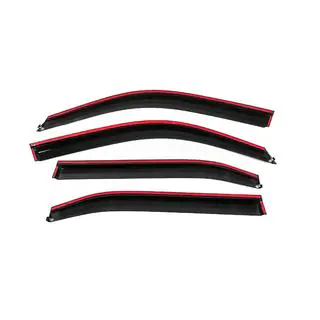 Window Deflectors with Chrome Trim Niken Luxury (EU/Asia, 4 pcs) photo 4