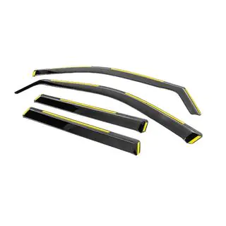 In-Channel Wind Deflectors Niken Luxury (4 pcs) photo 2
