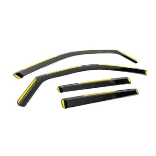 In-Channel Wind Deflectors Niken Luxury (4 pcs) Mercedes GLE/ML class W166 2011-2018 photo 3