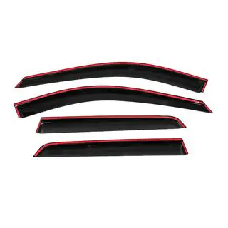 Window Deflectors with Chrome Trim Niken Luxury (4 pcs) photo 4