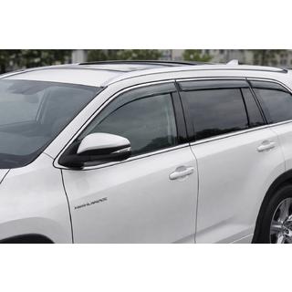Window Deflectors with Chrome Trim Niken Luxury (6 pcs)