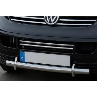 Bumper grille trims (2 pcs, stainless steel) photo 1
