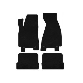 Deluxe Textile Floor Mats (1991-1996, Coupe, Black) Audi 80/90 1987-1996 photo 1