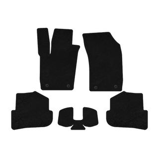 Deluxe Textile Floor Mats (HB, 3-Door, Black) photo 1