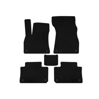 Deluxe Textile Floor Mats (Black) Audi e-Tron 2018-2022 photo 1