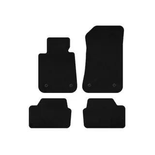 Deluxe Textile Floor Mats (Black) photo 1