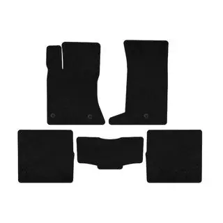Deluxe Textile Car Mats (black) photo 1
