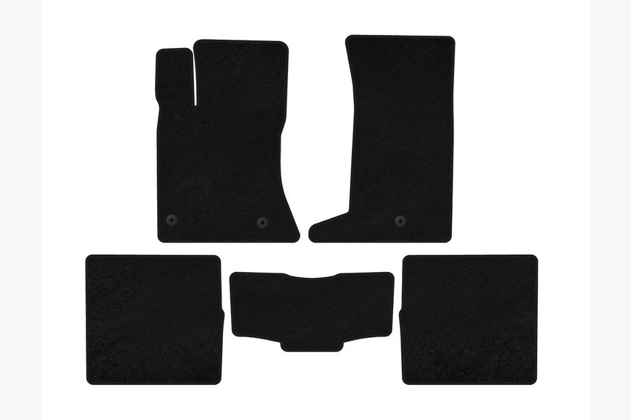 Cadillac SRX 2004-2009 Deluxe Textile Car Mats (black) Photo 1