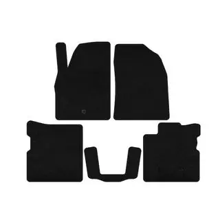 Deluxe Textile Floor Mats (Black) photo 1